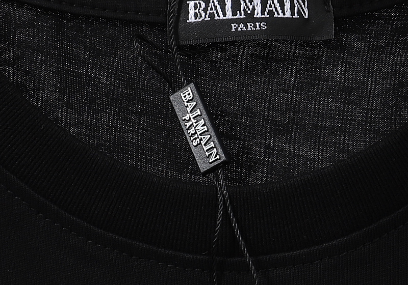 Футболка Balmain Shadow "Black" фото № 9