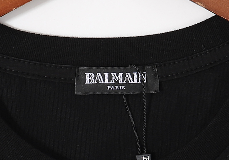 Футболка Balmain Shadow "Black" фото № 4