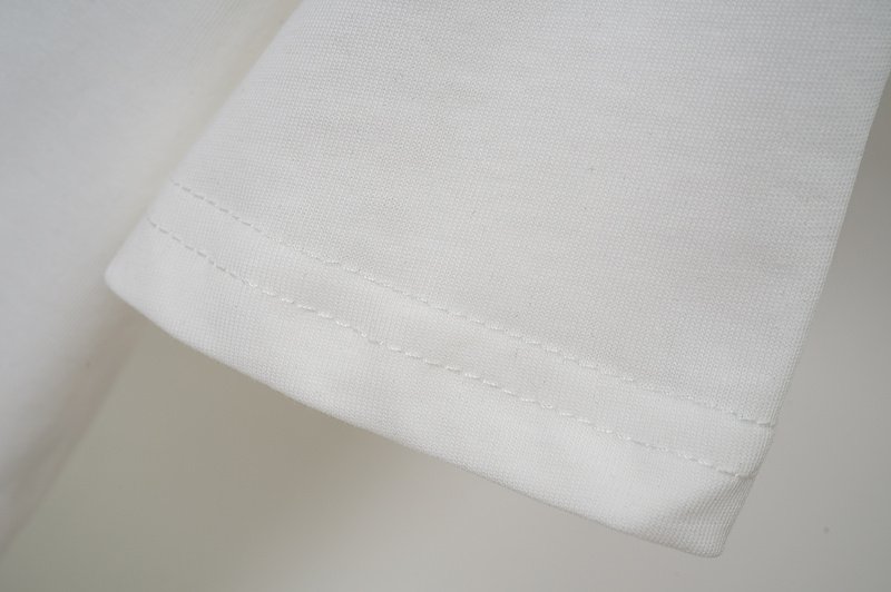 Футболка Balmain Part Of Collar Decorated By Logo Inscription "White" фото № 5