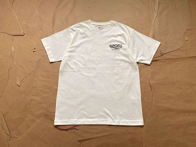 Футболка Beams Honey Lemon Sour "White" фото № 9