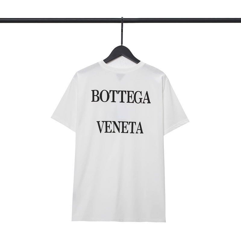 футболка Bottega Veneta Triangle Logo "White" фото № 6