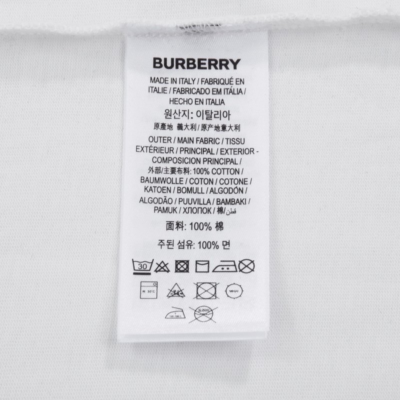 Футболка Burberry Ice Cream 99 "White" фото № 5