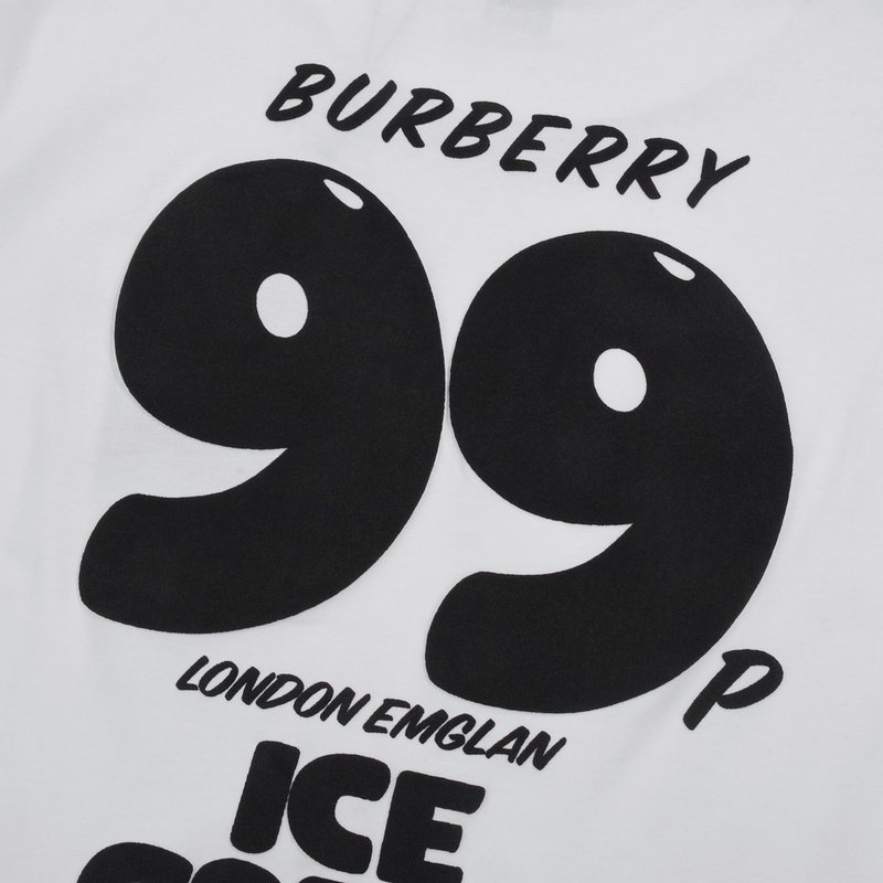 Футболка Burberry Ice Cream 99 "White" фото № 7