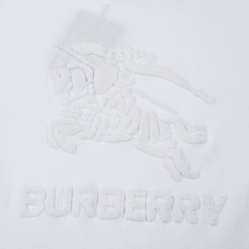 Футболка Burberry With Big Picture "White" фото № 5