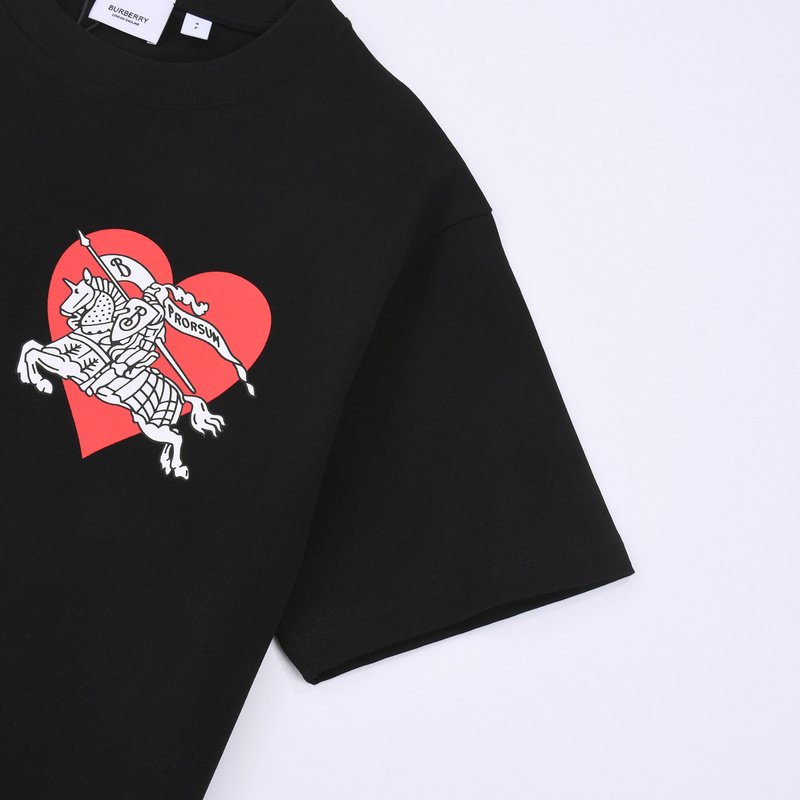 Футболка Burberry Favorite Brand "Black" фото № 6