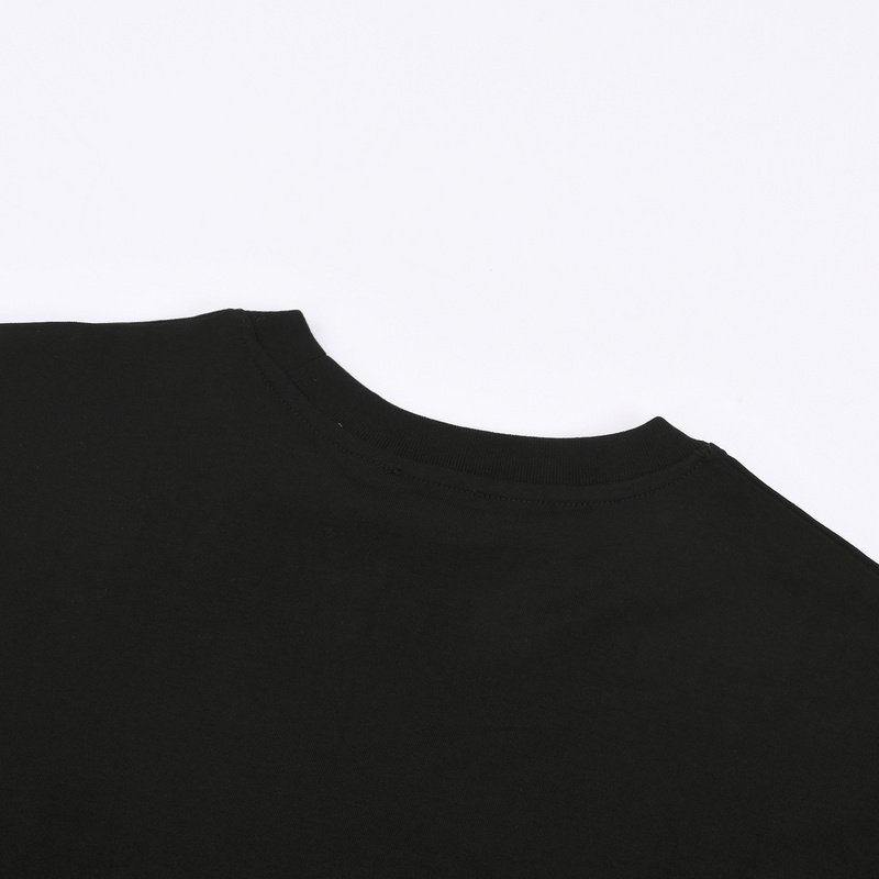 Футболка Burberry With Small Round Logo "Black" фото № 5