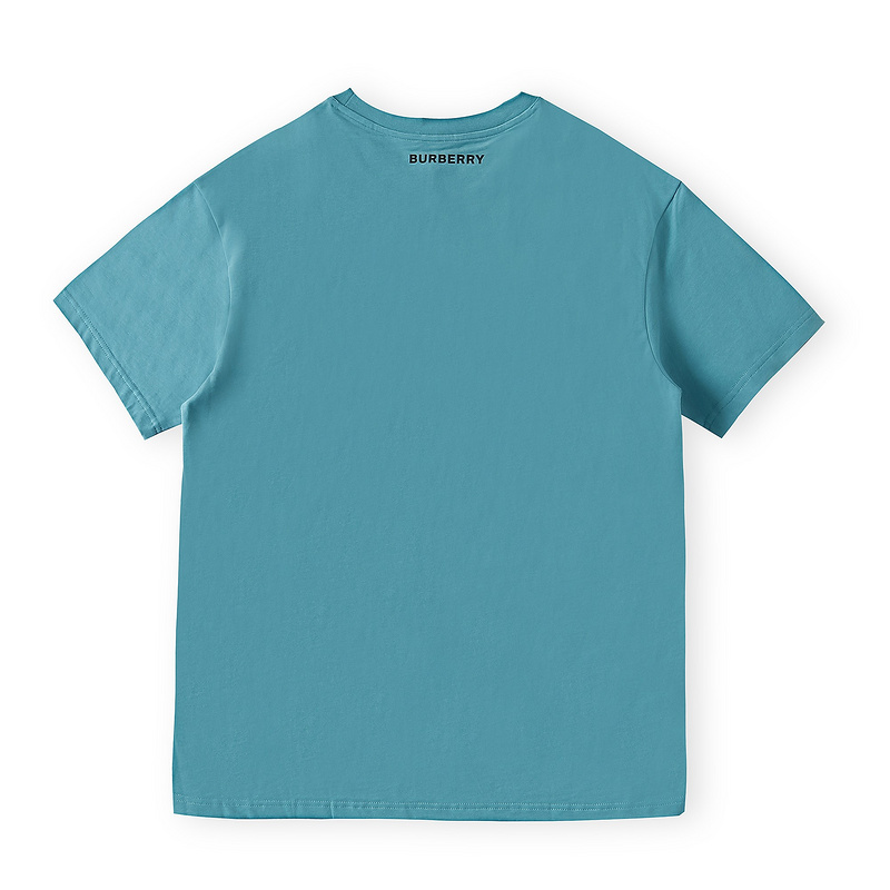 Футболка Burberry Logos "Blue" фото № 6
