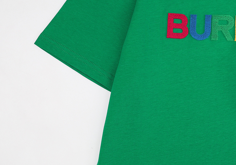 Футболка Burberry Rainbow Style Brand "Green" фото № 3