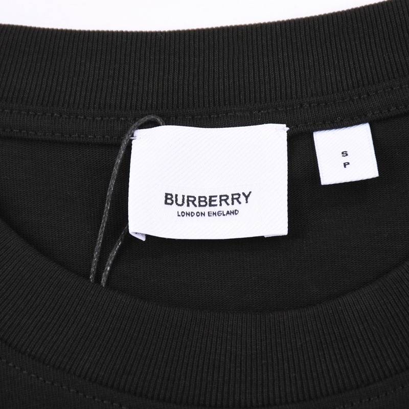 Футболка Burberry With A Sign "Black" фото № 7