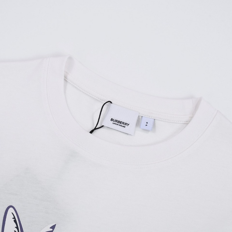 Футболка Burberry Pair Of Rabbits Print "White" фото № 4