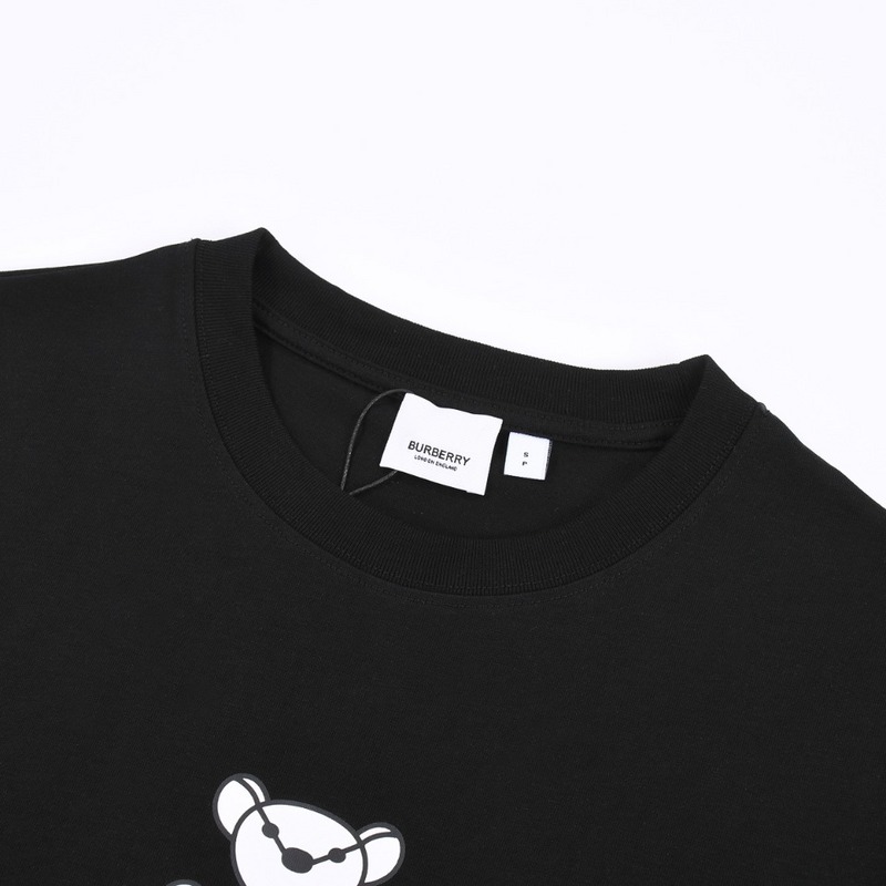 Футболка Burberry Toy Print And Logo "Black" фото № 4