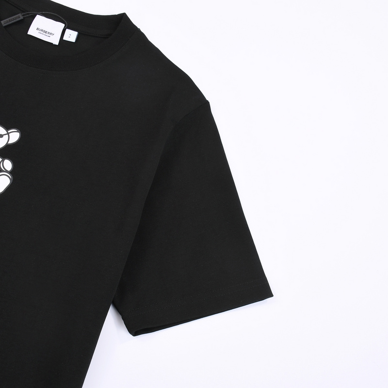 Футболка Burberry Toy Print And Logo "Black" фото № 7