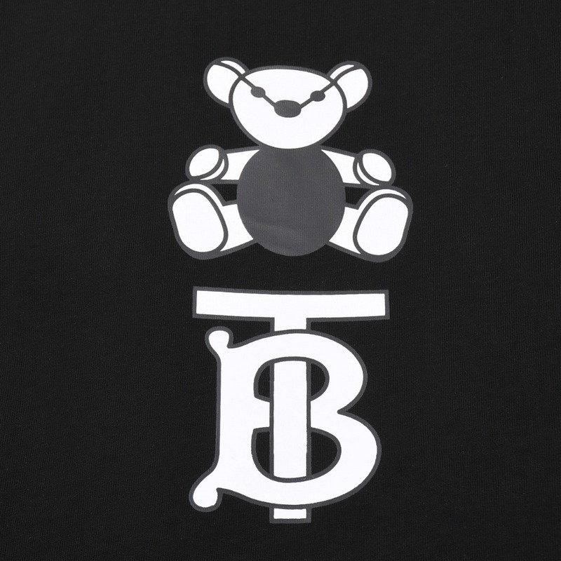 Футболка Burberry Toy Print And Logo "Black" фото № 5