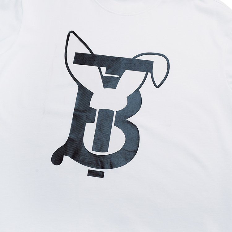 Футболка Burberry Big - Eared Logo "White" фото № 5