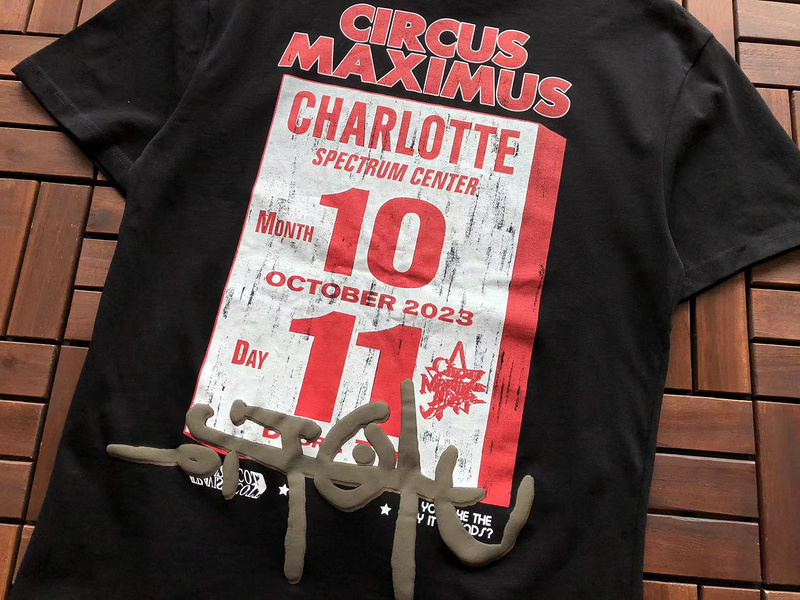 Футболка Cactus Jack Merch Four-armed Man On Ball "Black" фото № 8