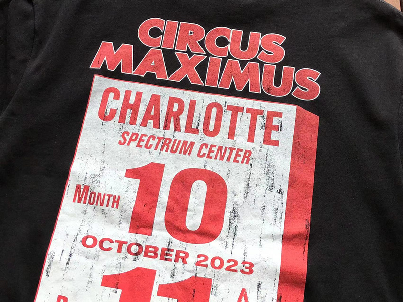 Футболка Cactus Jack Merch Four-armed Man On Ball "Black" фото № 9