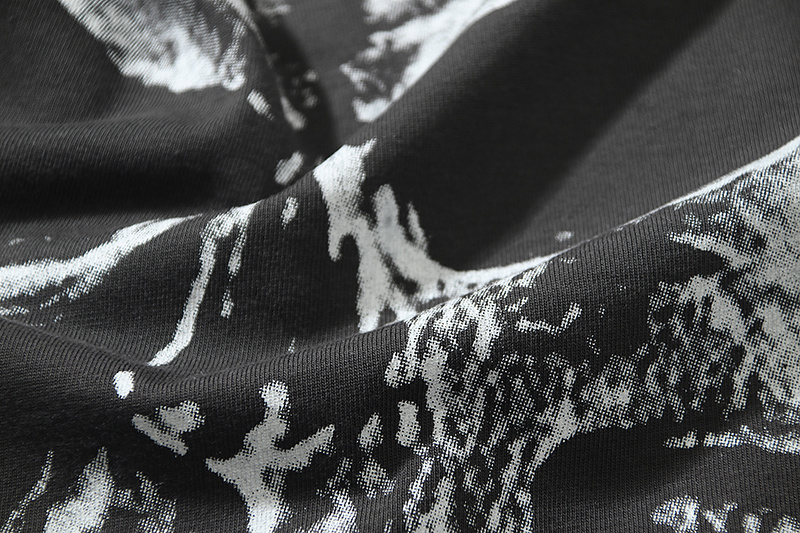 Футболка Cactus Jack Merch Skull And Bones "Black" фото № 7