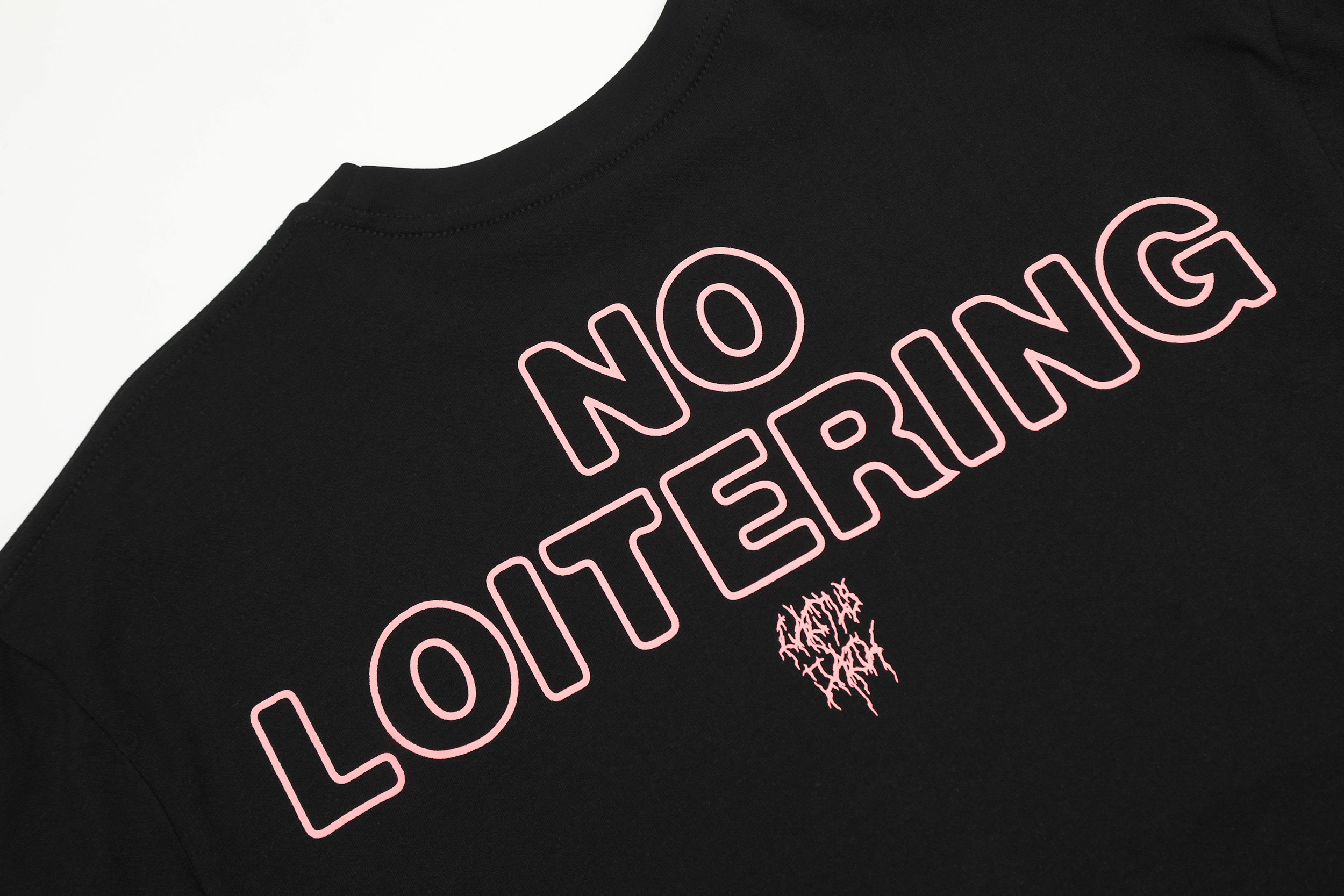 Футболка Cactus Jack Merch Utopia No Loitering "Black" фото № 3