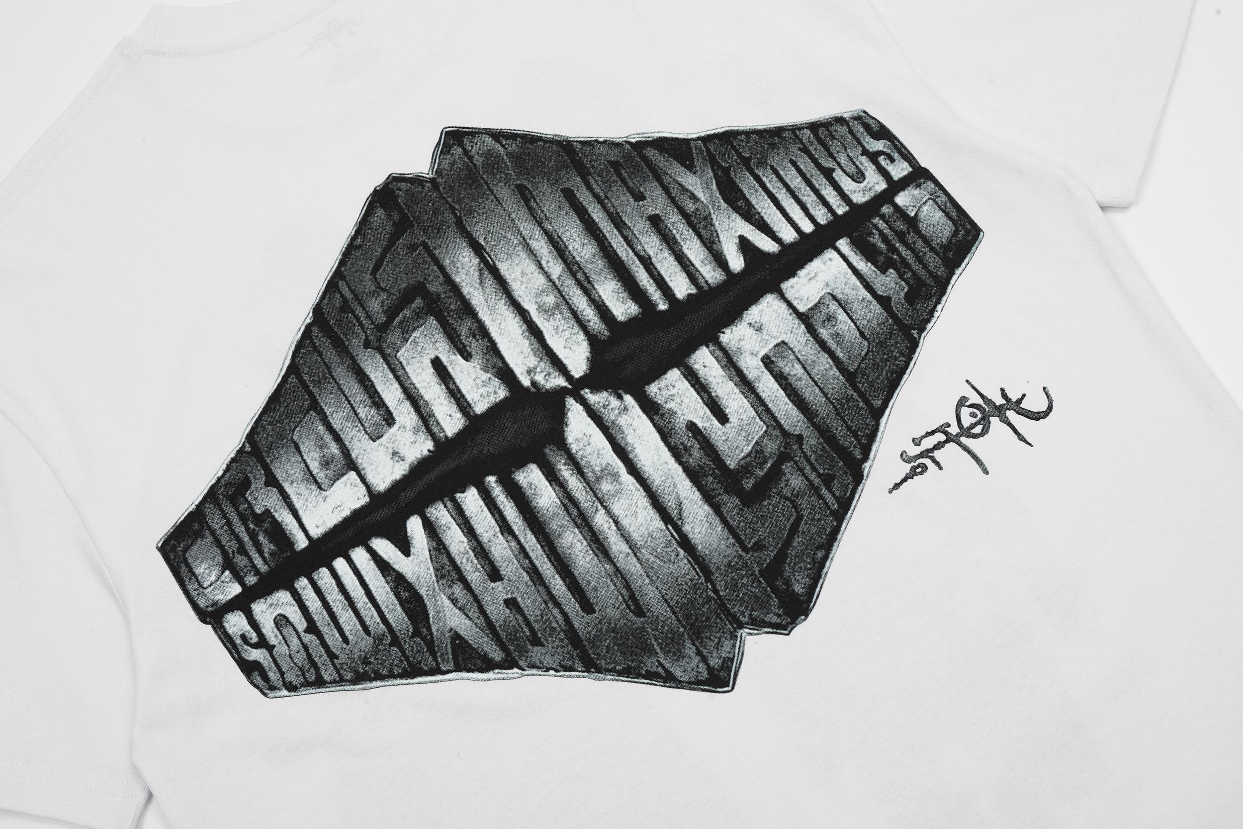 Футболка Cactus Jack Merch Utopia Circus Max Statues "White" фото № 6