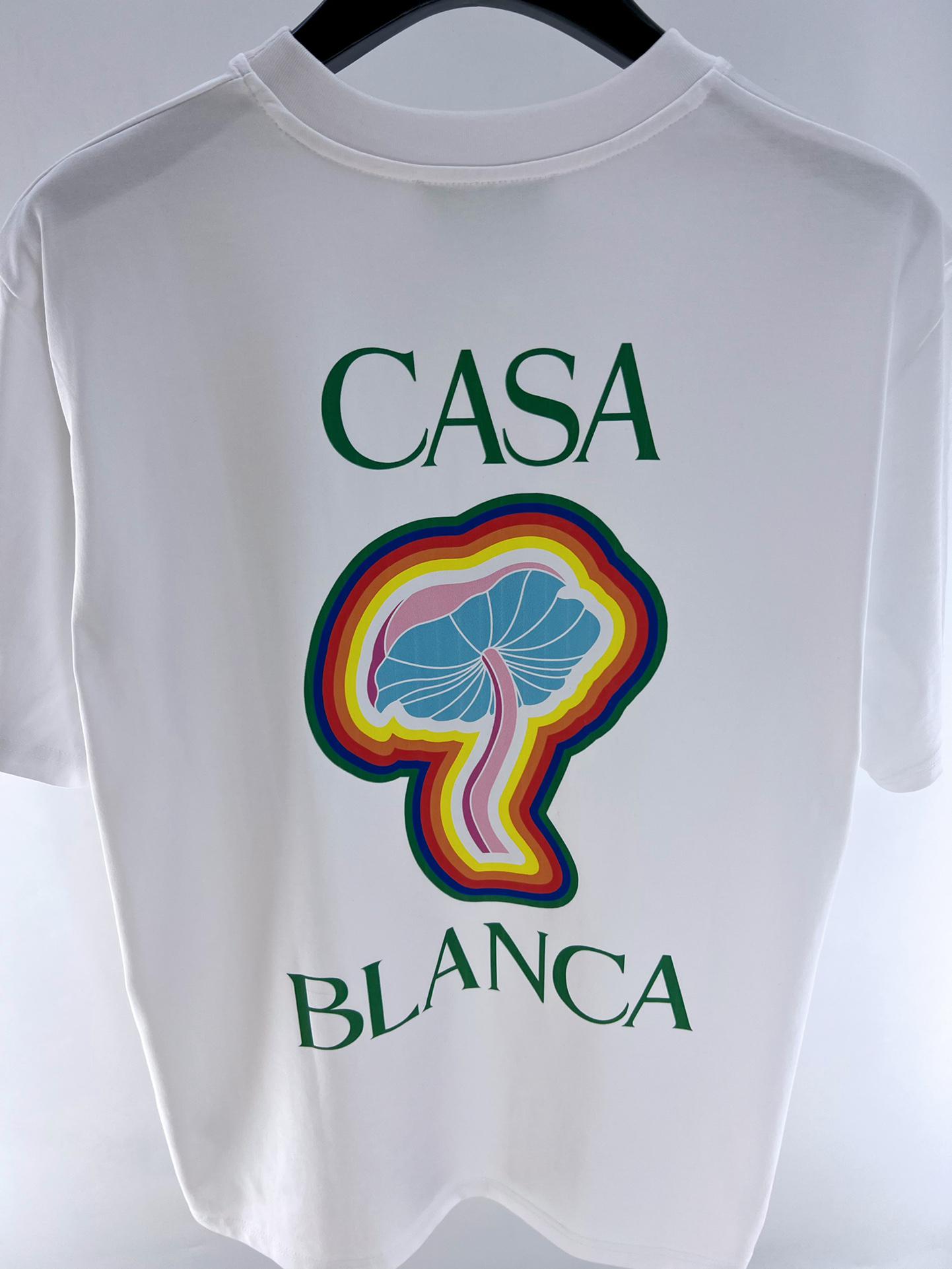 Футболка Casablanca Atributs And Logos Of Casablanca "White" фото № 3