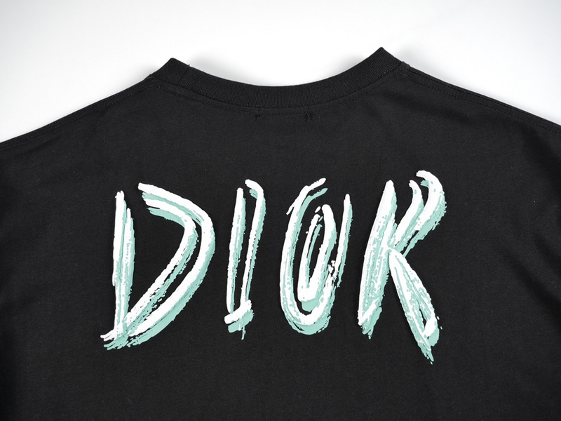 Футболка Christian Dior Graffity Logo «Dark» фото № 3