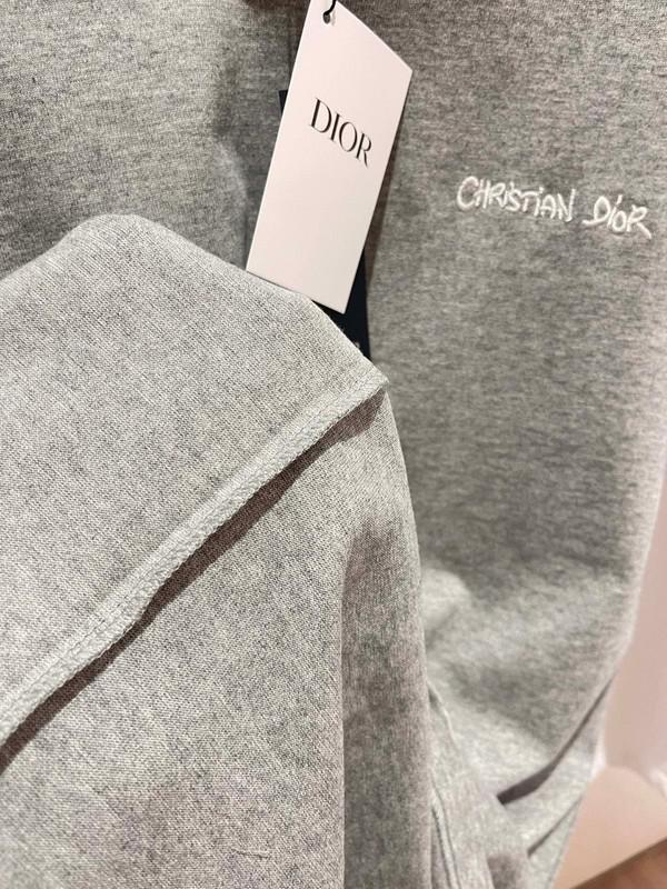 Футболка Christian Dior Frontside Little Logotype "Gray" фото № 5