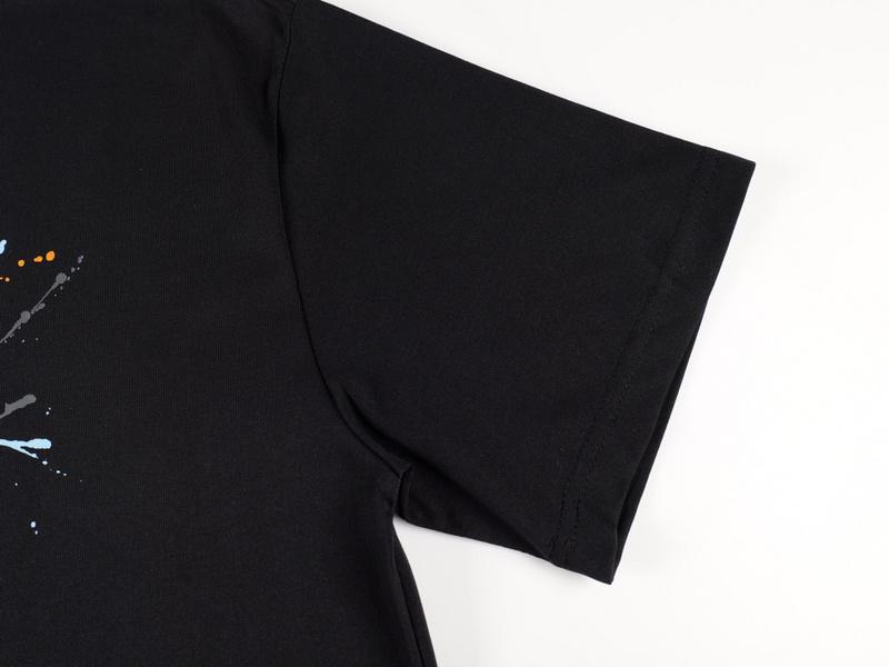 Футболка Christian Dior Colorful Blots "Black" фото № 4