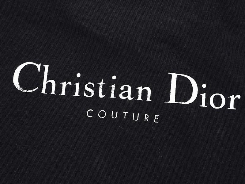 Футболка Christian Dior Couture Frontside Logo "Black" фото № 3