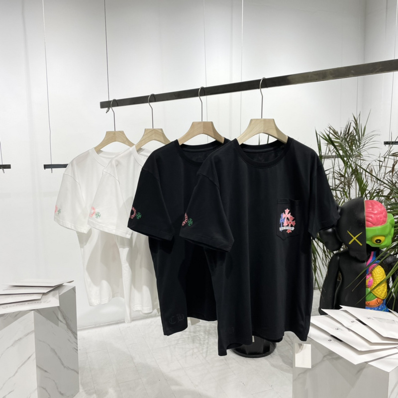 Футболка Chrome Hearts Lots Of Crosses Print "Black" фото № 2