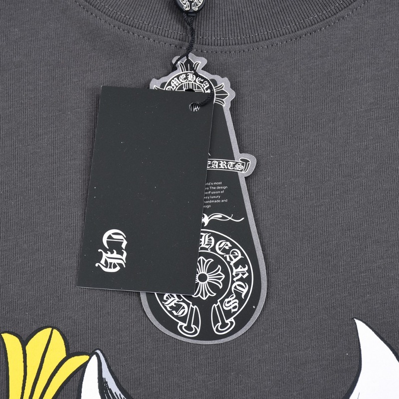 Футболка Chrome Hearts Incarnation Of The Devil "Gray" фото № 4