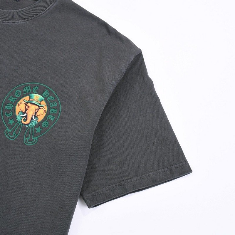 Футболка Chrome Hearts The Elephant In The Hat "Gray" фото № 2