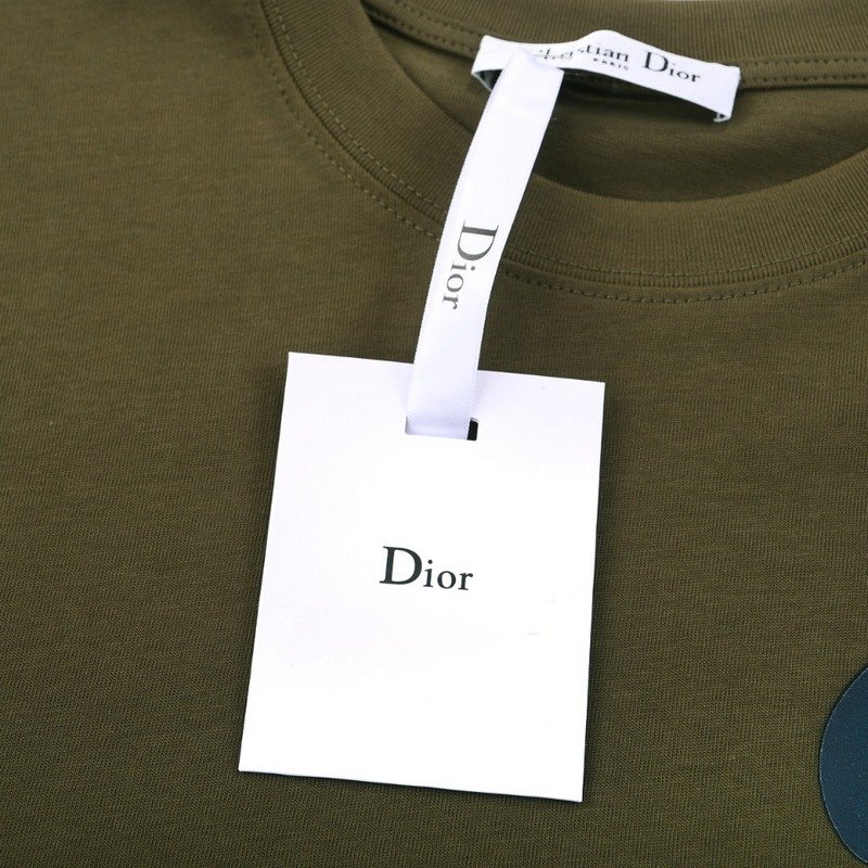 Футболка Dior Our Beautiful Nature "Khaki" фото № 4