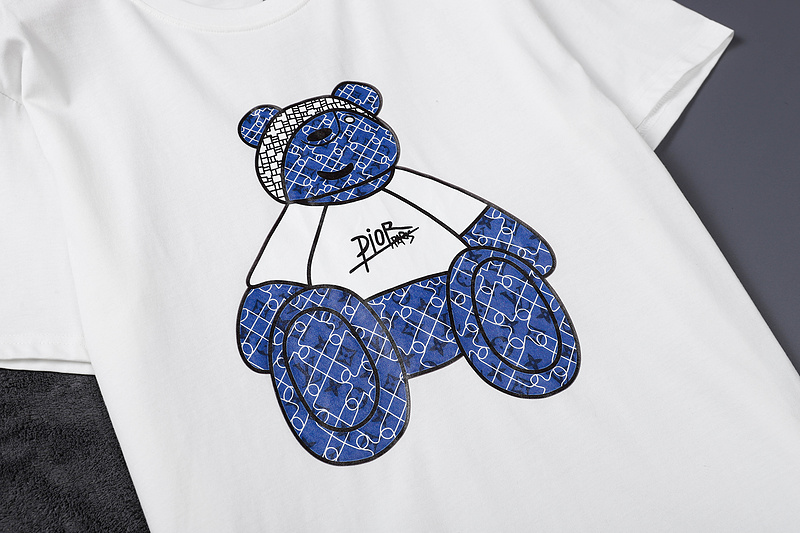 Футболка Dior Toy Bear "White" фото № 3