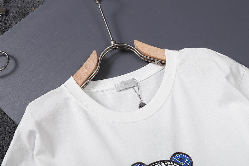 Футболка Dior Toy Bear "White" фото № 4