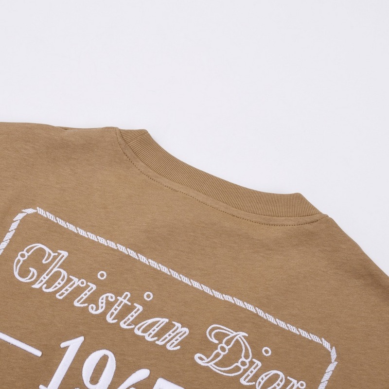 Футболка Dior Patch Pocket "Brown" фото № 6
