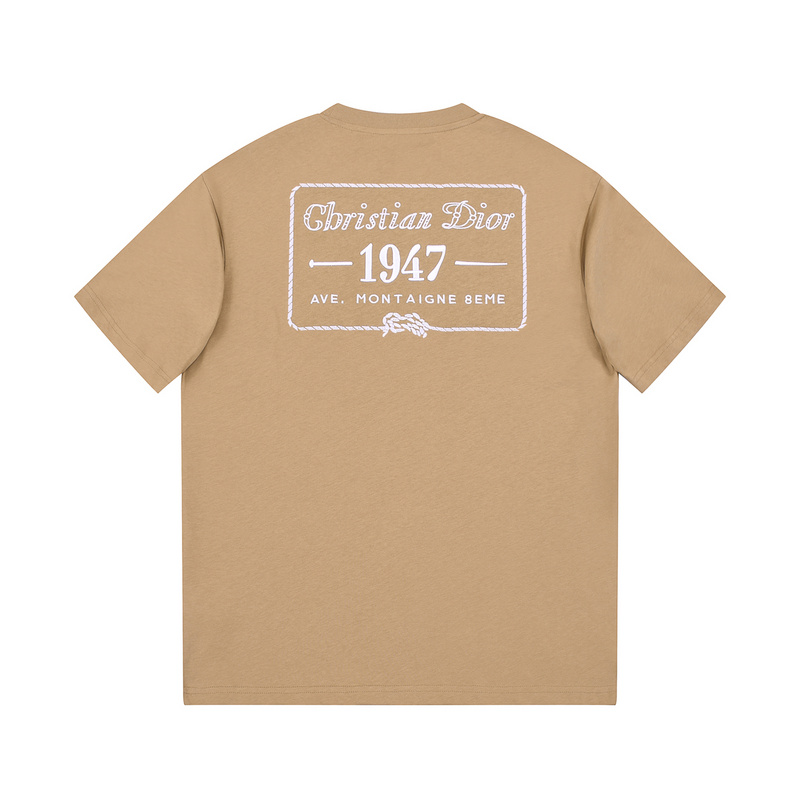 Футболка Dior Patch Pocket "Brown" фото № 5