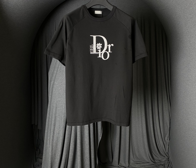Футболка Dior Logo With The Number Ten "Black" фото № 6