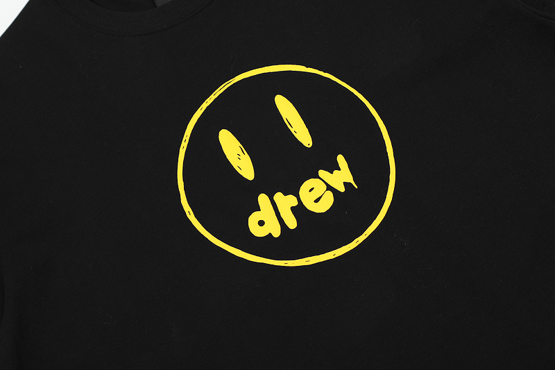 Футболка Drew House Smiley Without A Mouth "Black" фото № 6
