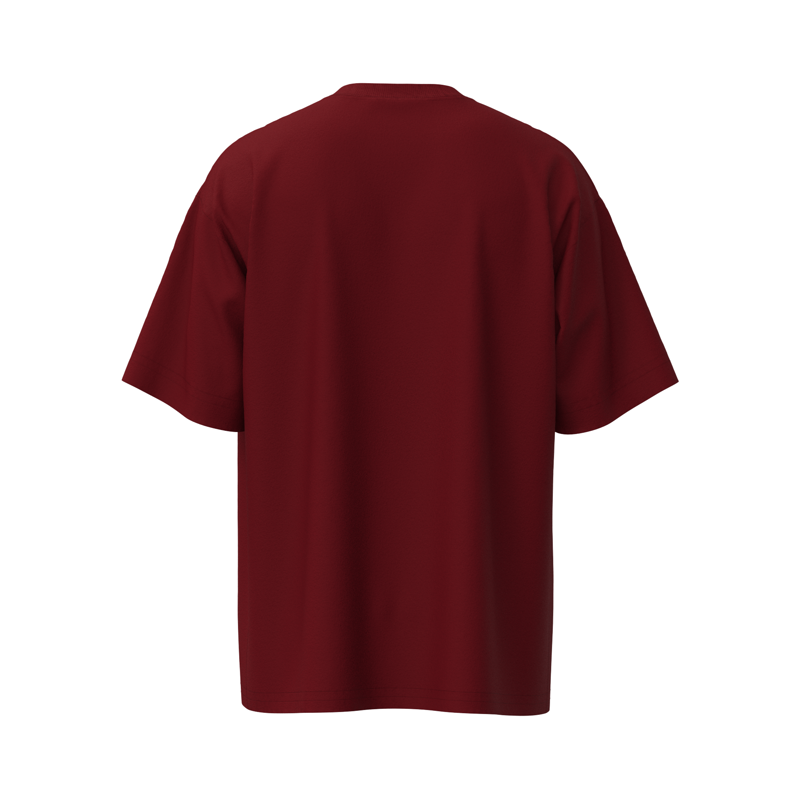 Футболка Drew House Big Smiley Face "Vinous" фото № 2