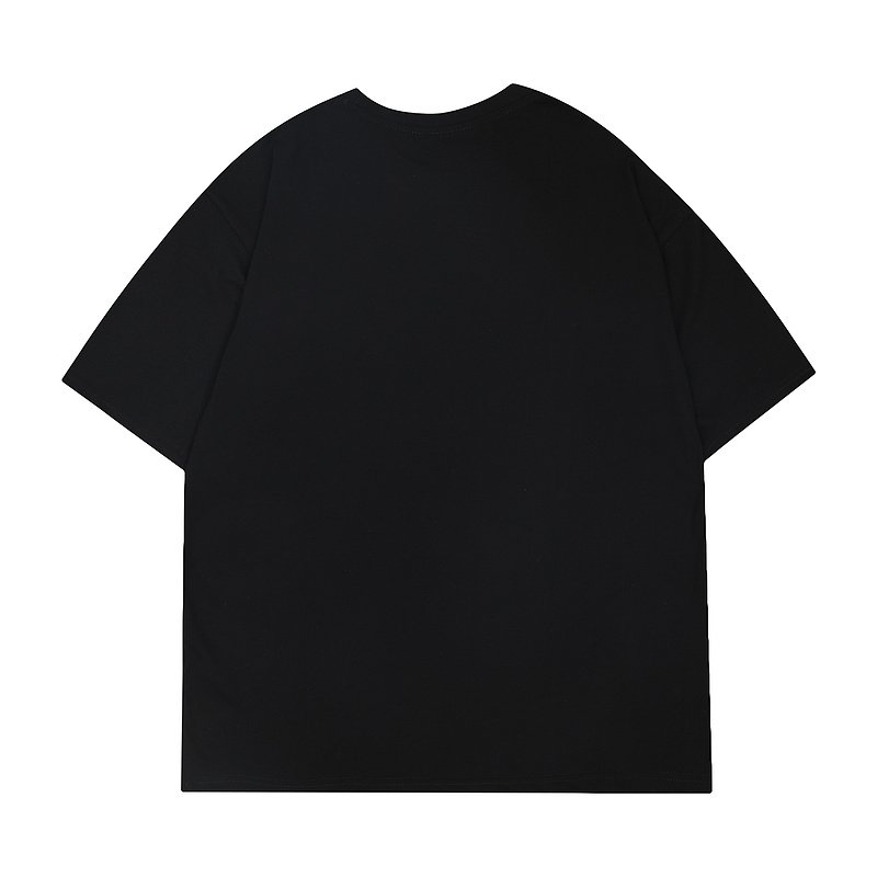 Футболка Drew House With A Black And Yellow Text Logo "Black" фото № 2