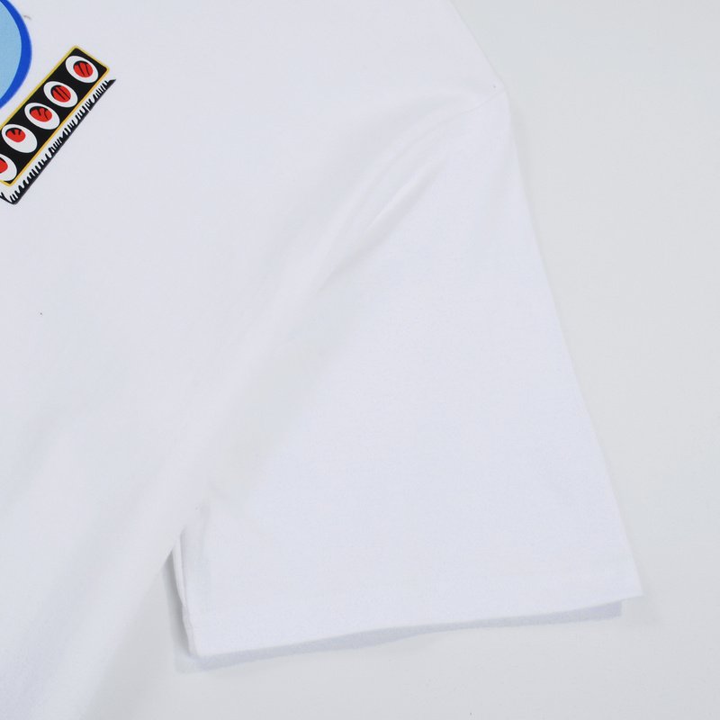 Футболка Fendi Text Graphic Logo "White" фото № 4