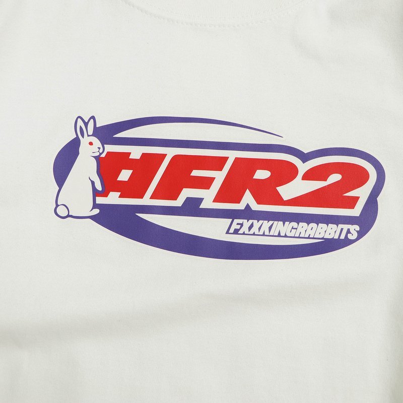 Футболка FR2 Print Text "#FR2" "White" фото № 2