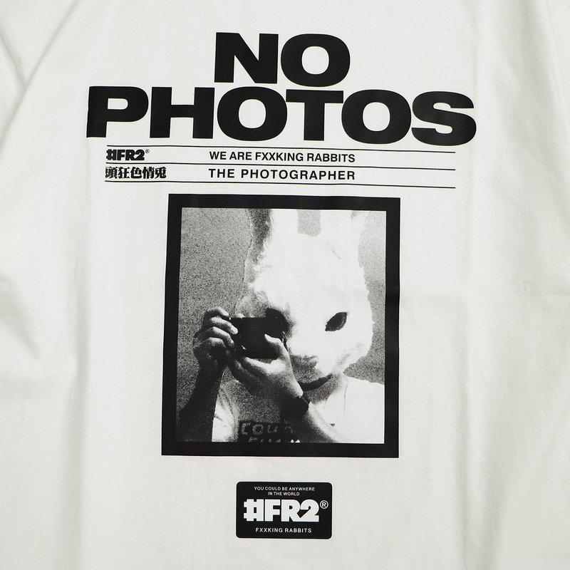 Футболка FR2 Rabbit No Photos "White" фото № 2