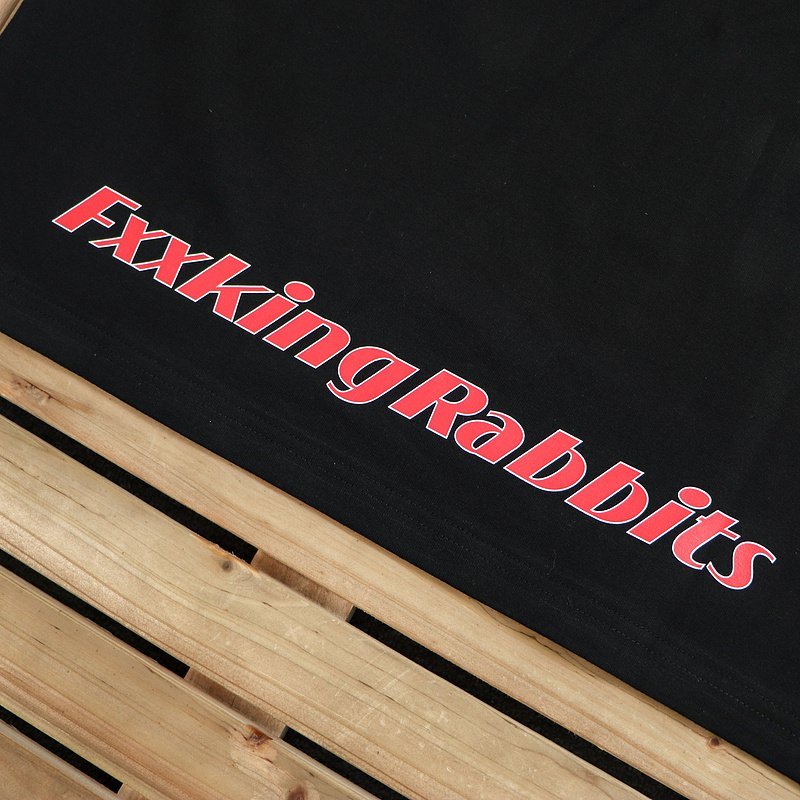 Футболка FR2 Japan Rabbits WIth Sun "Black" фото № 4