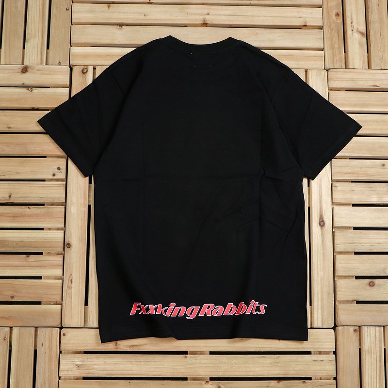 Футболка FR2 Japan Rabbits WIth Sun "Black" фото № 2