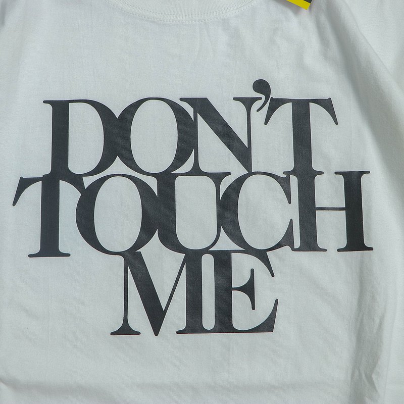 Футболка FR2 Inscription Don't Touch Me "White" фото № 3