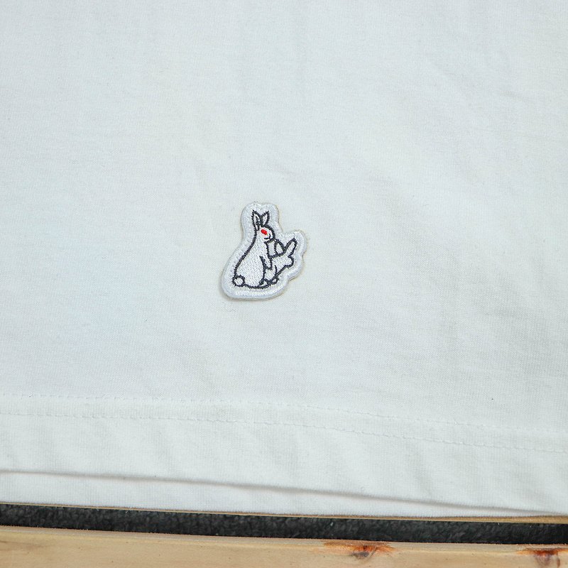 Футболка FR2 Woman With Rabbit Face "White" фото № 4