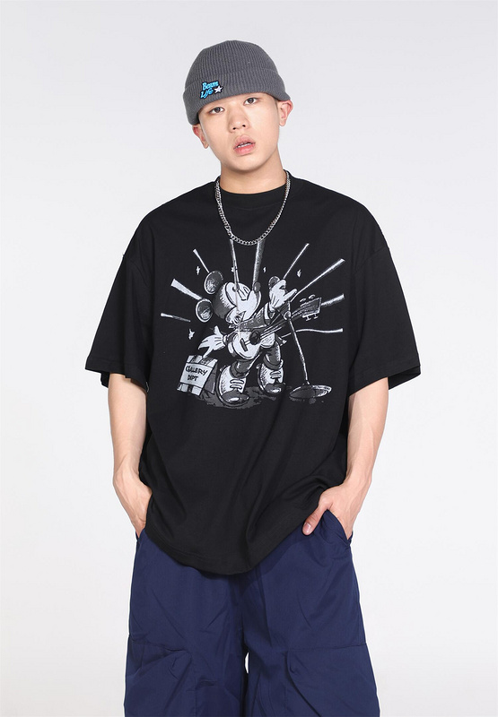 Футболка Gallery Dept Mickey Mouse Print «Black» фото № 3