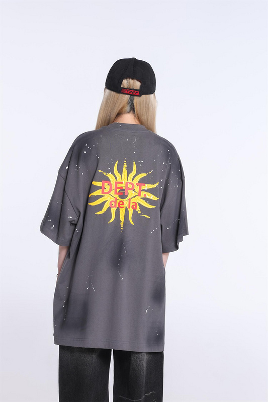 Футболка Gallery Dept Sun Eye "Dark Grey" фото № 5