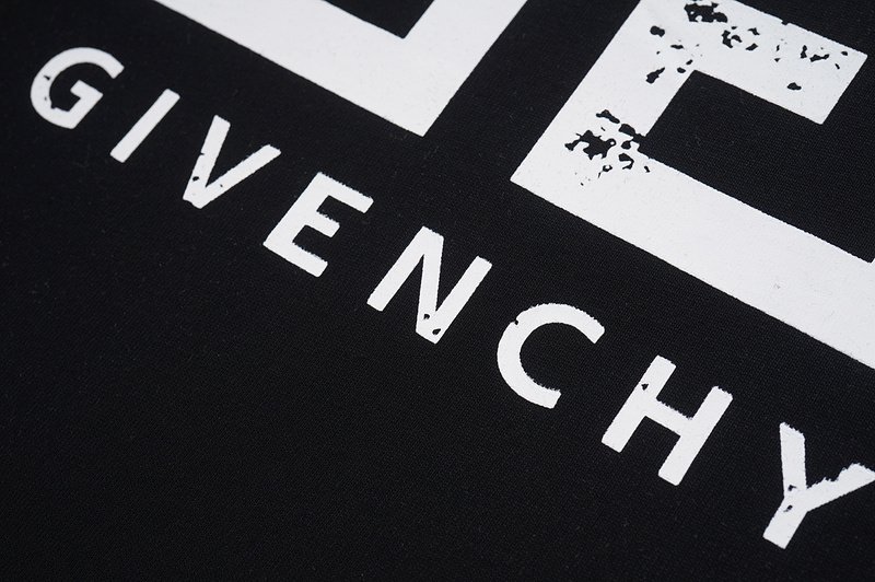 Футболка Givenchy 4 Stars With Text Logo "Black" фото № 5